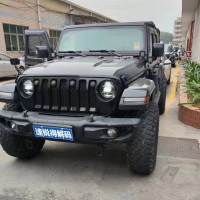 擎耀解碼匹配進口硬派越野吉普牧馬人原車CAN協(xié)議應用LED大燈改裝